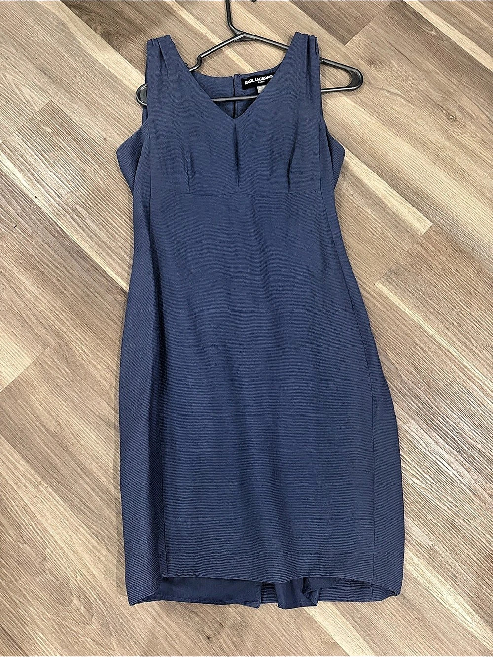 Karl Lagerfeld Blue Mini Dress Size 6 Like New